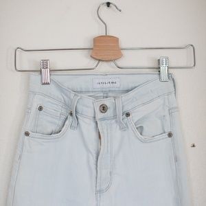 James Jean light wash bell bottoms